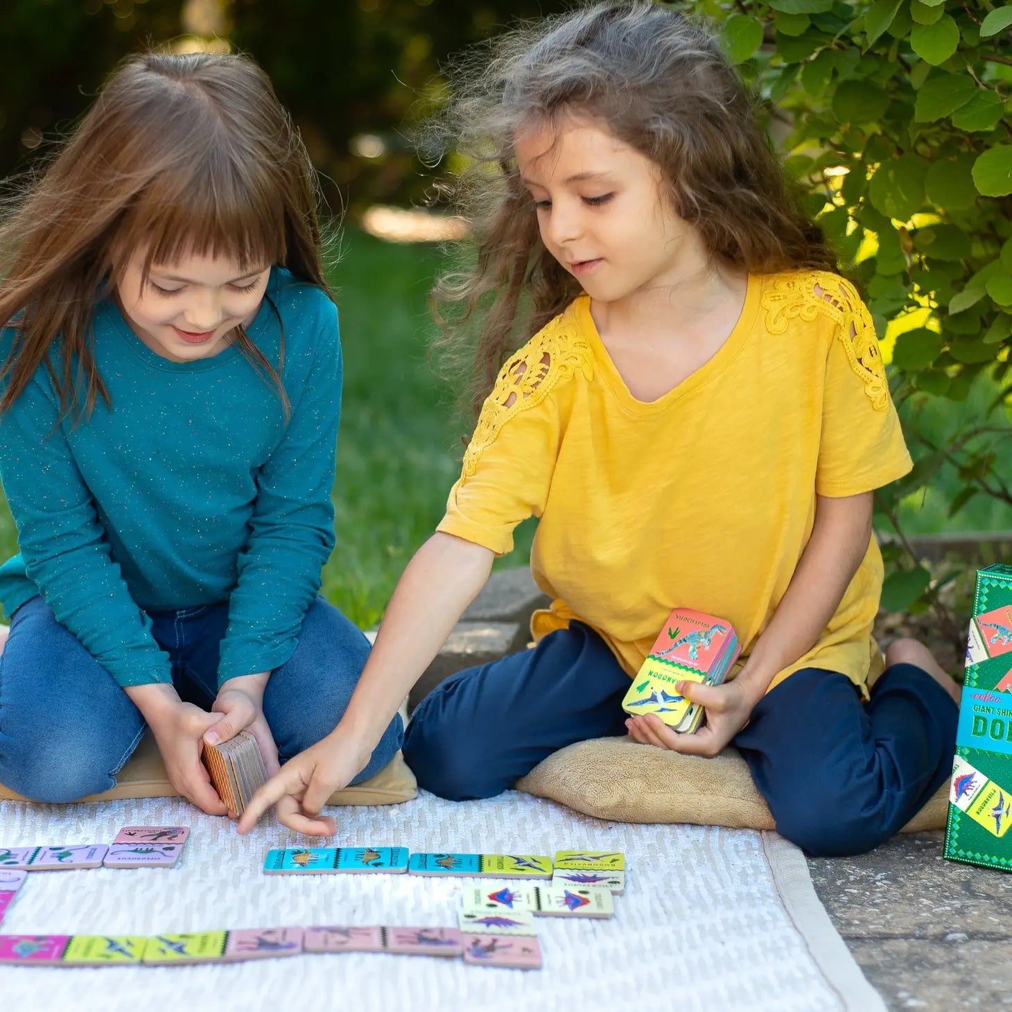 Giant Shiny Dinosaur Dominos