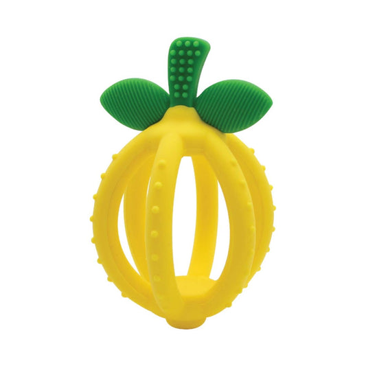 Bitzy Biter Citrus Teething Ball | Lemon