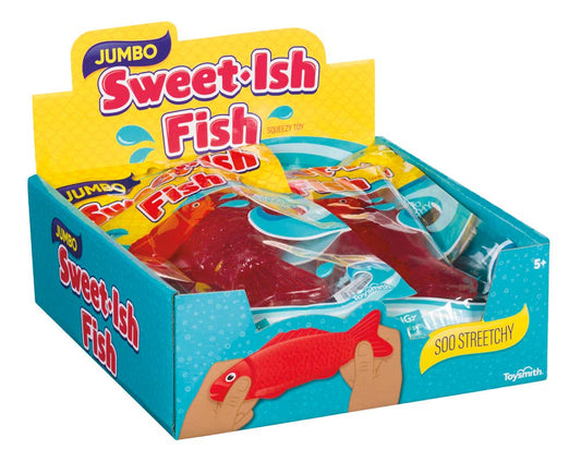 Jumbo Sweet-Ish Fish  Squeezy Toy