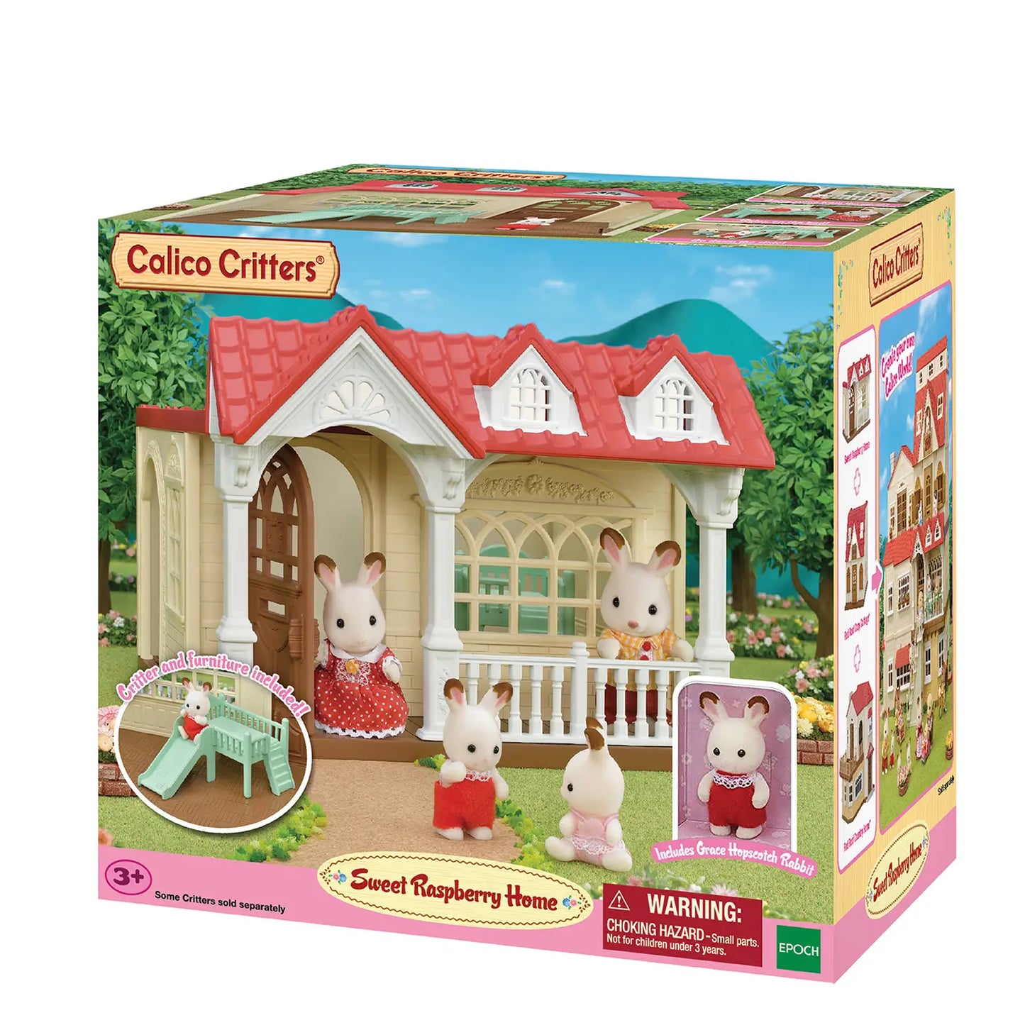 Calico Critters Sweet Raspberry Home Playset