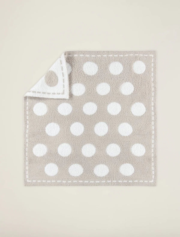 CozyChic Dream Receiving Blanket, Stone/White