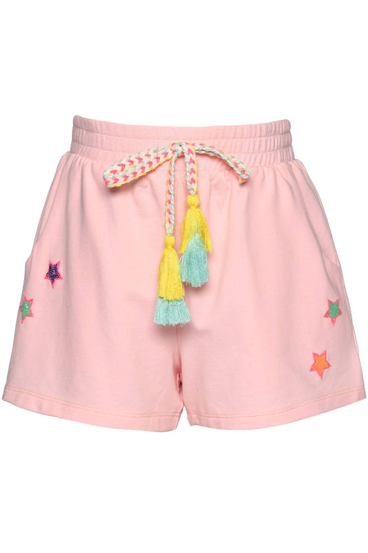 Short with Star Patches