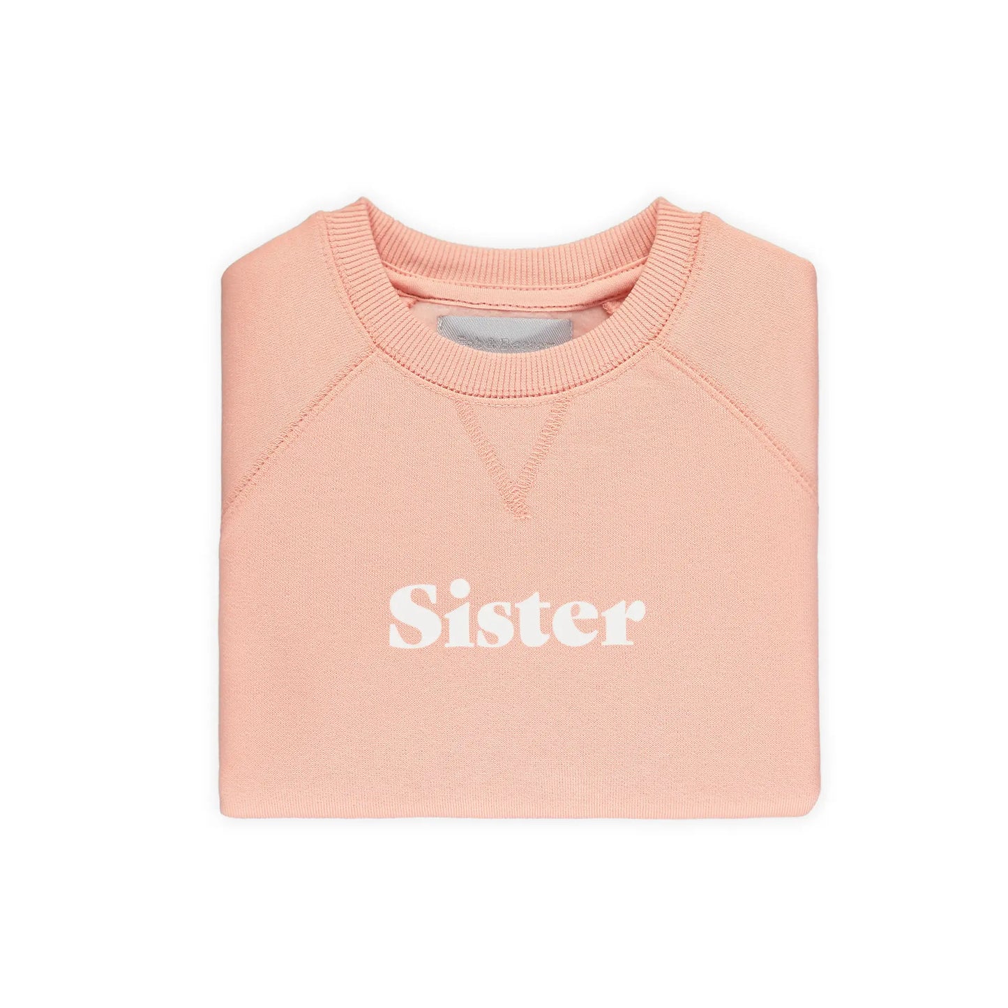 Sister Sweatshirt | Coral Pink