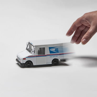 U.S. Postal Service Diecast Truck