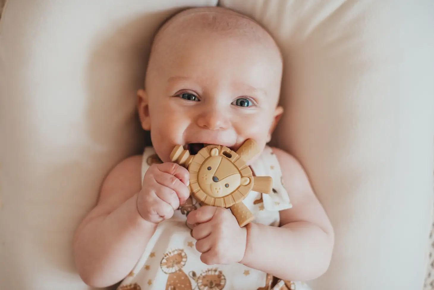 Ritzy Teether Baby Molar Teether | Lion