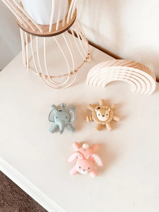 Ritzy Teether Baby Molar Teether | Bunny