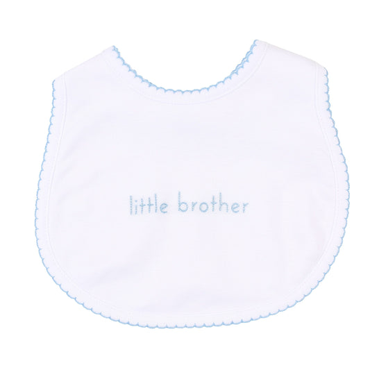 Little Brother Embroidered Bib