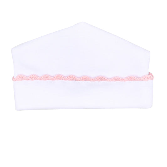 Baby Joy Embroidered Hat | Pink