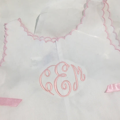 Add Embroidery/A Monogram!