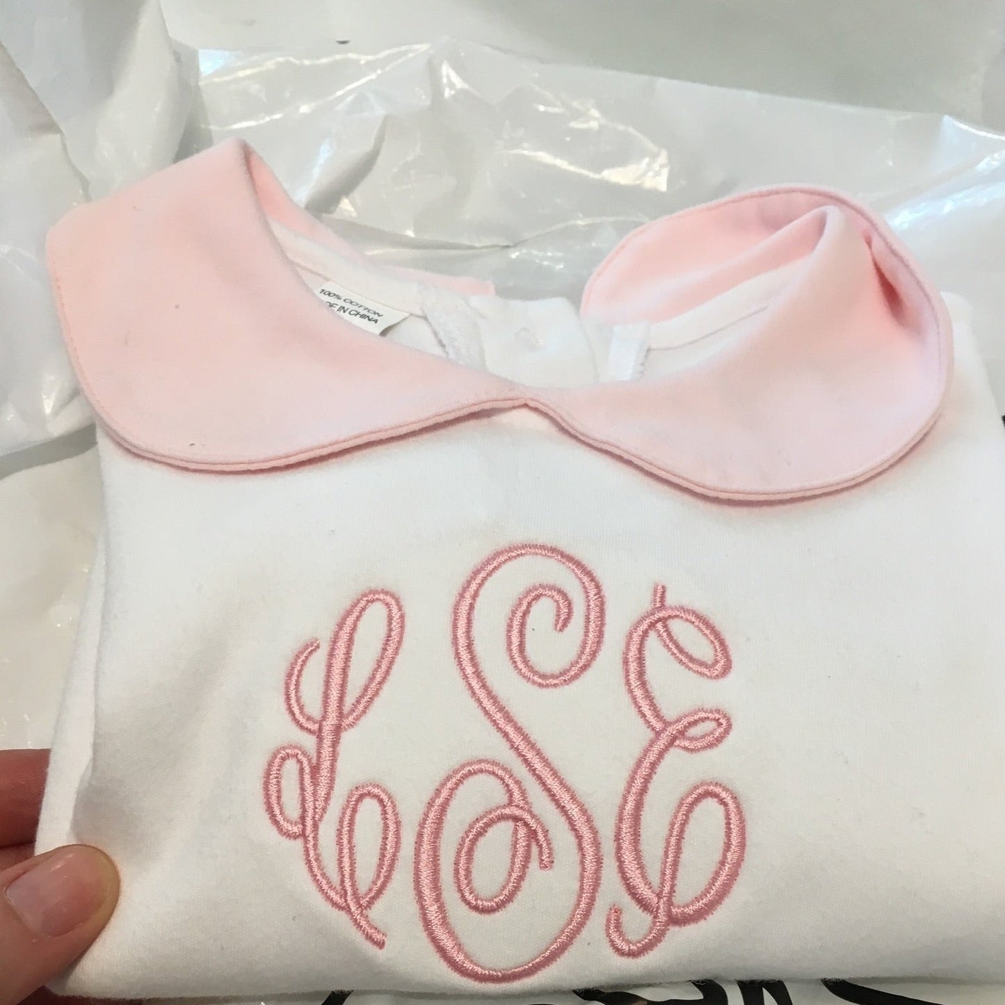 Add Embroidery/A Monogram!