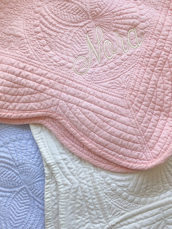 Monogram Quilt (Personalization Included)