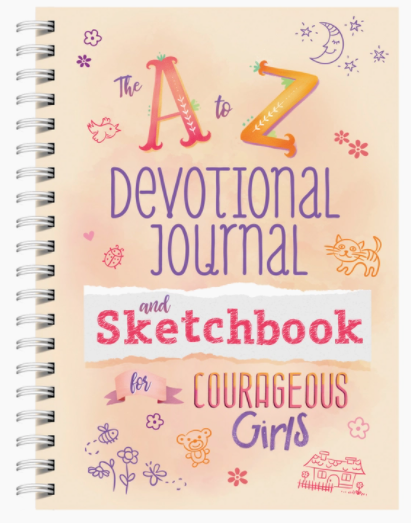 The A-Z Devotional Journal and Sketchbook for Courageous Girls