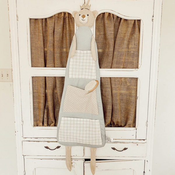 Bear Prince Fabric Hanging Organizer