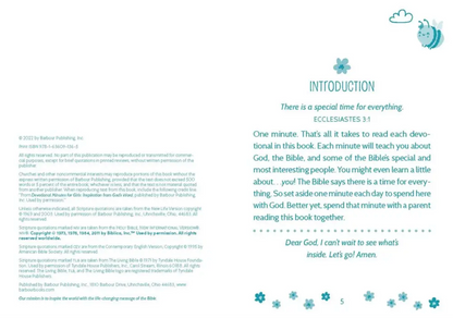 Devotional Minutes For Girls