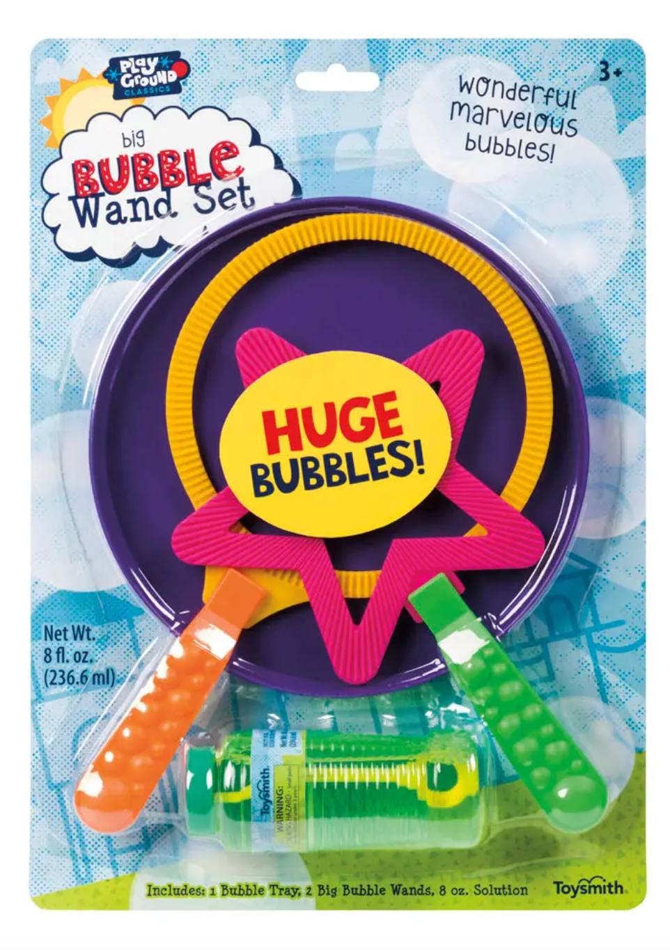 Playground Classics Big Bubble Wand Set