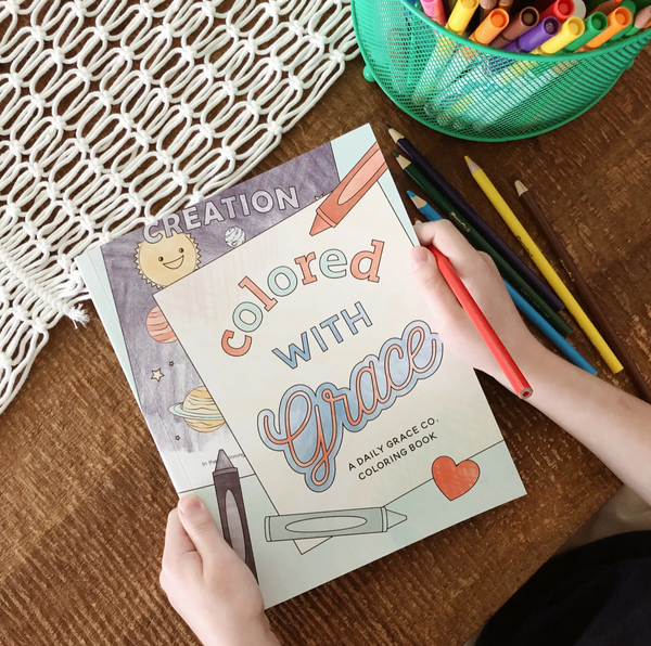 Colored With Grace - Coloring Book