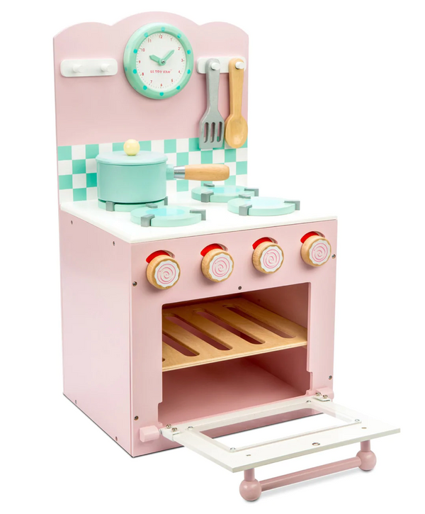 Pink Oven & Hob Set