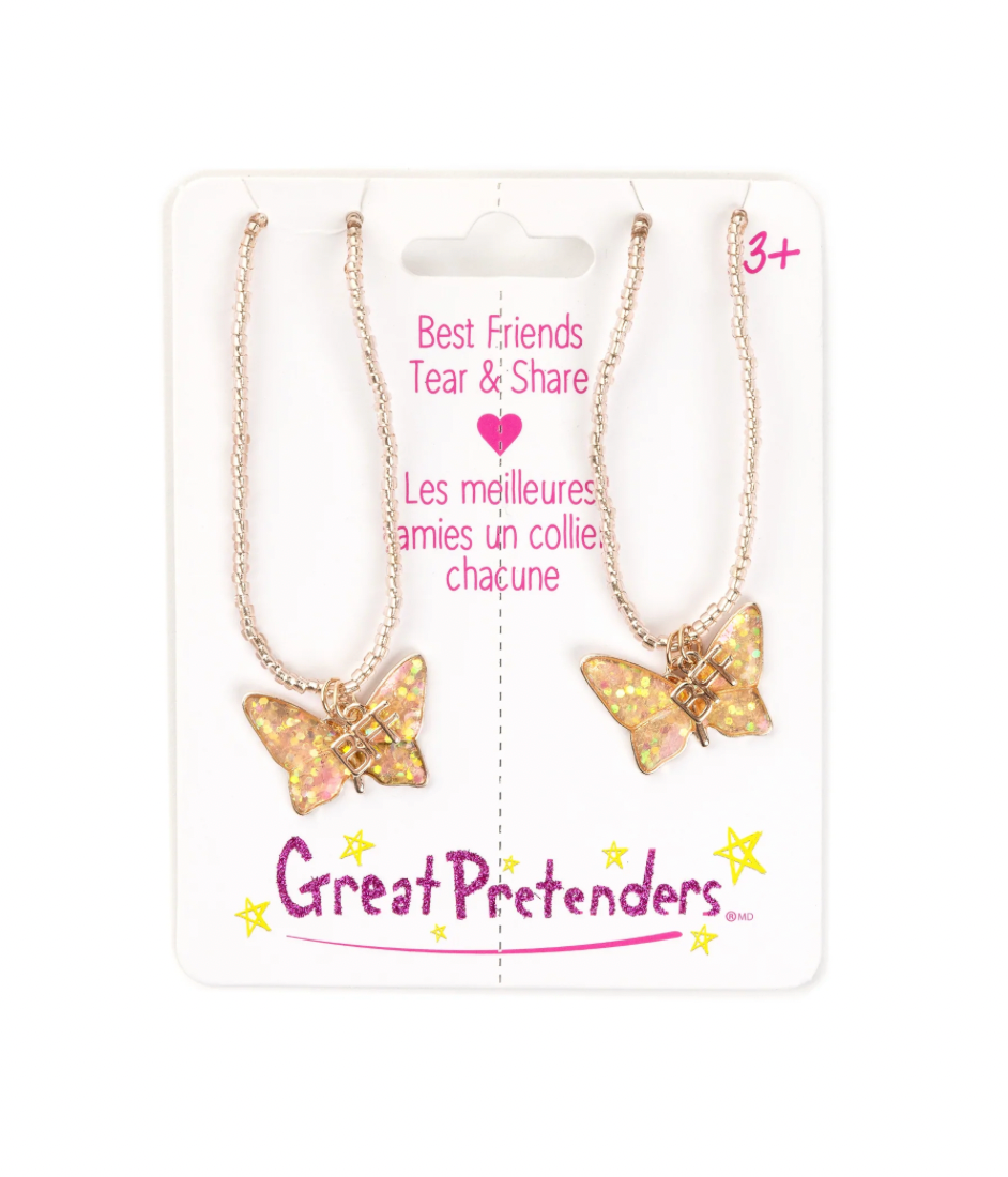 BFF Butterfly Necklace