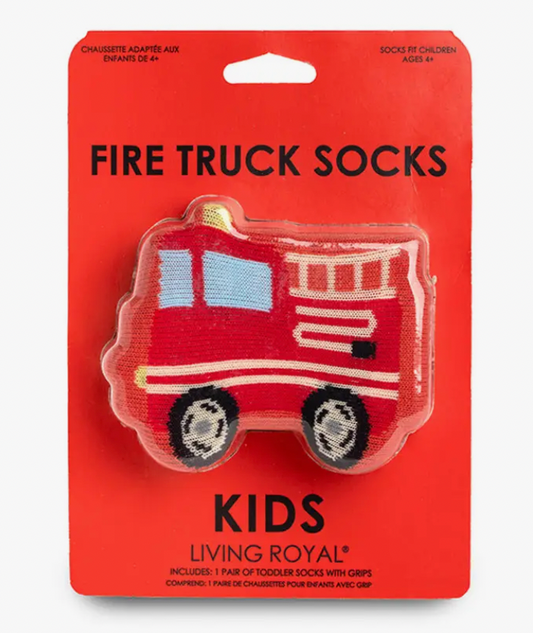 Fire Truck Socks