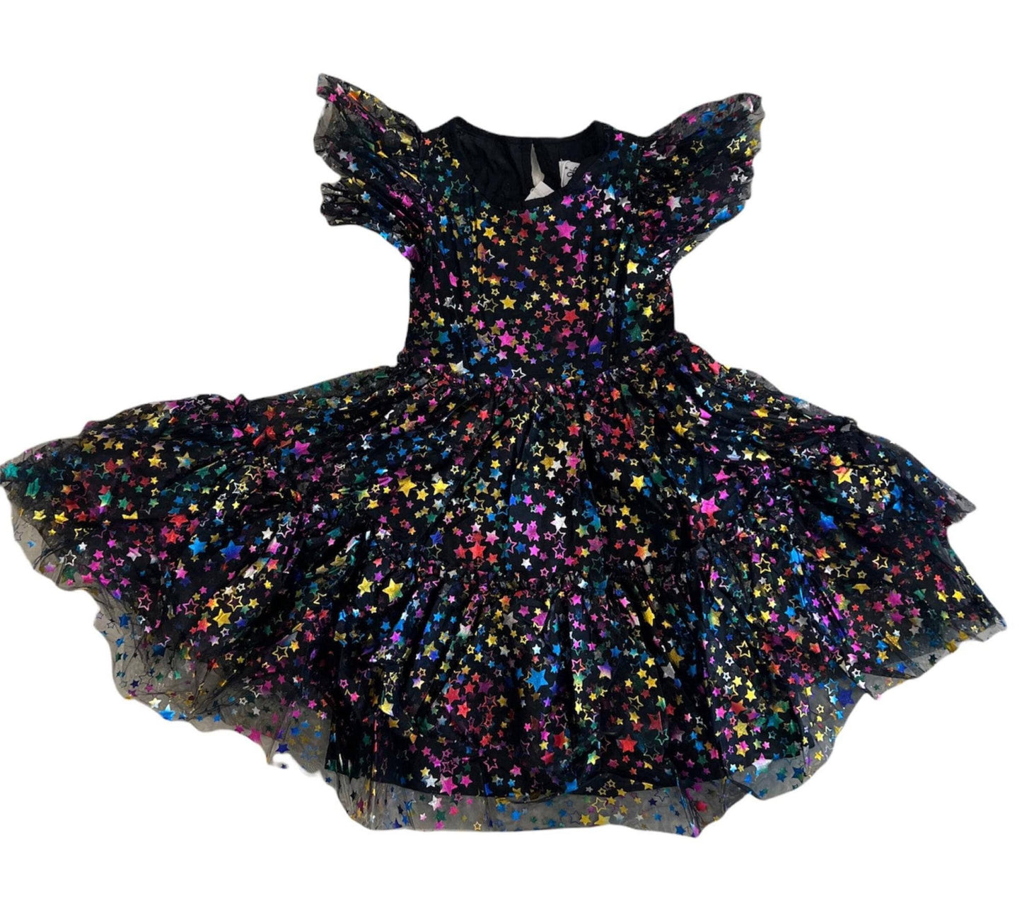 Shining Star Rainbow Tulle Dress