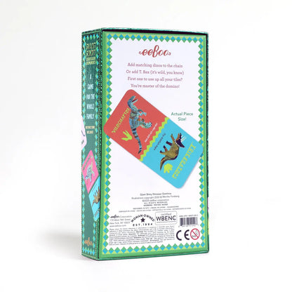 Giant Shiny Dinosaur Dominos