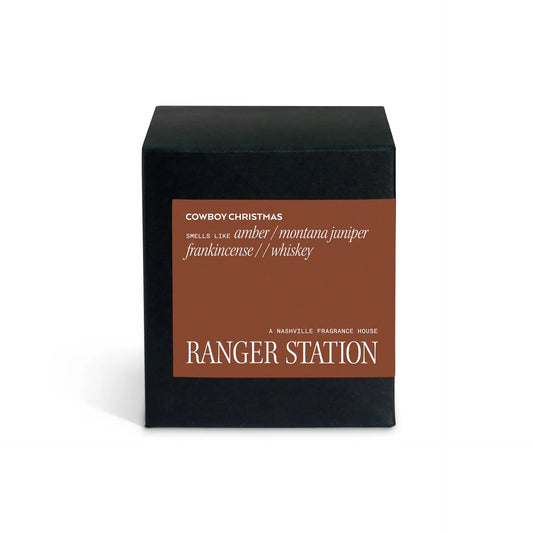 Ranger Station Candle | Cowboy Christmas