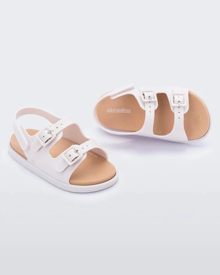 Mini Melissa Wide Baby Sandal | Beige