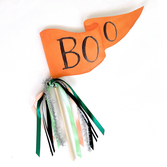 Boo Party Pennant Halloween Party Decor