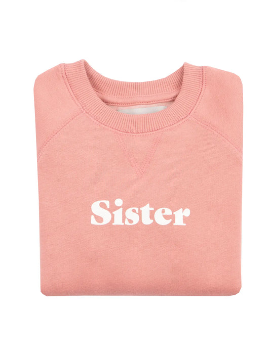 Sister Sweatshirt | Rose Pink