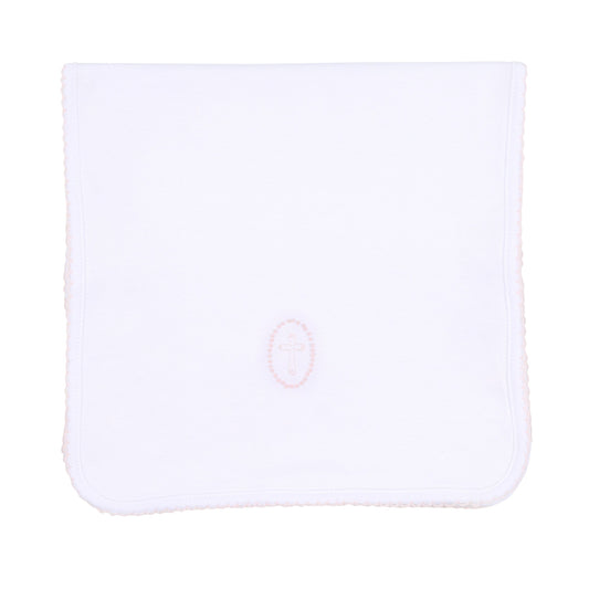 Blessed Burp Cloth | Pink