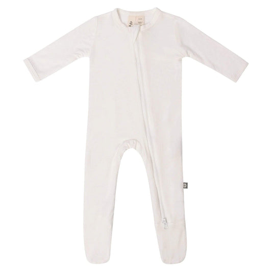 Kyte Baby Zippered Bamboo Footie | Cloud
