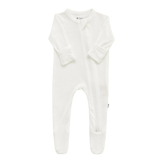Kyte Baby Zippered Bamboo Footie | Cloud