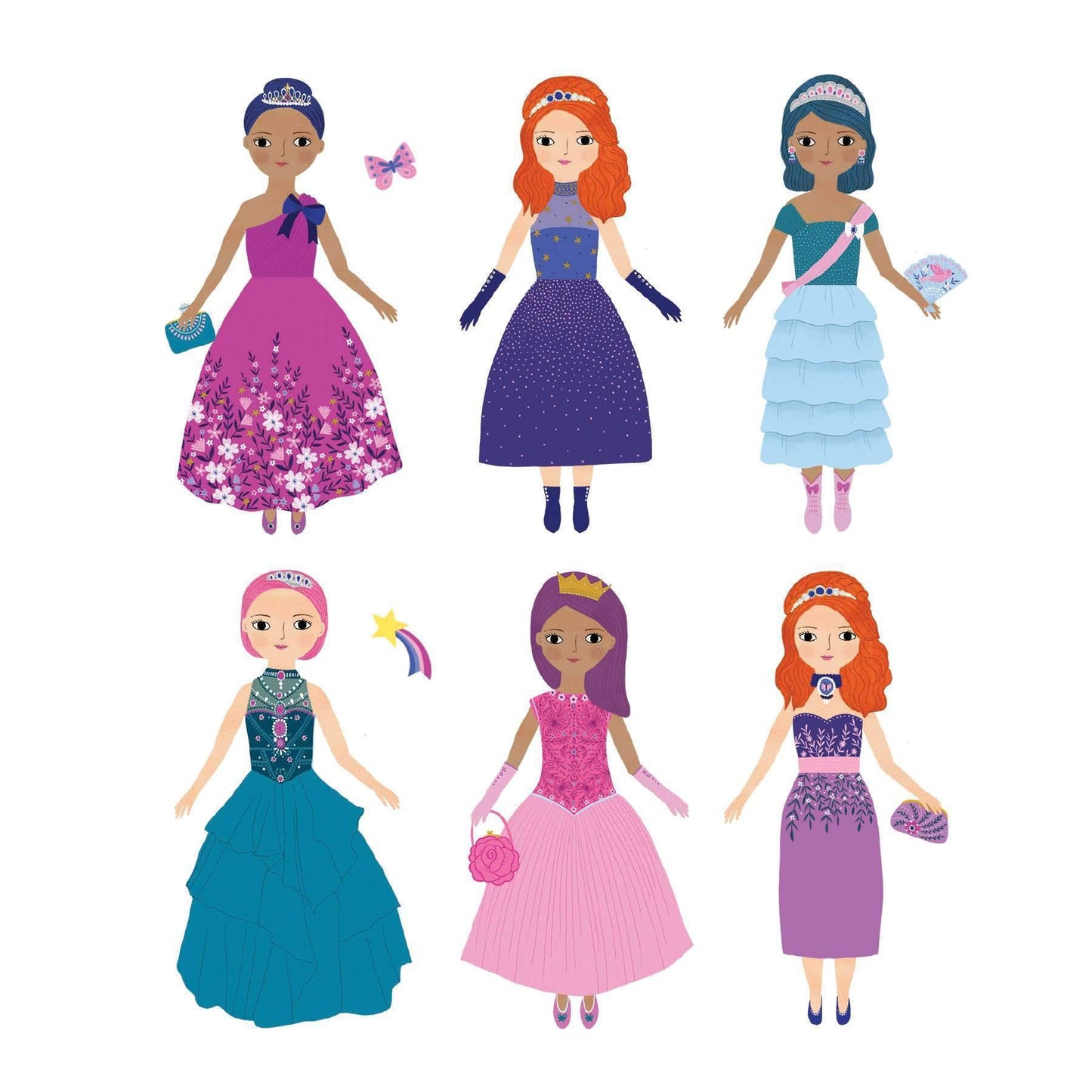 Princess Magic Magnetic Dress Up
