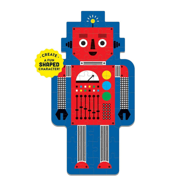 Robot Shaped Puzzle