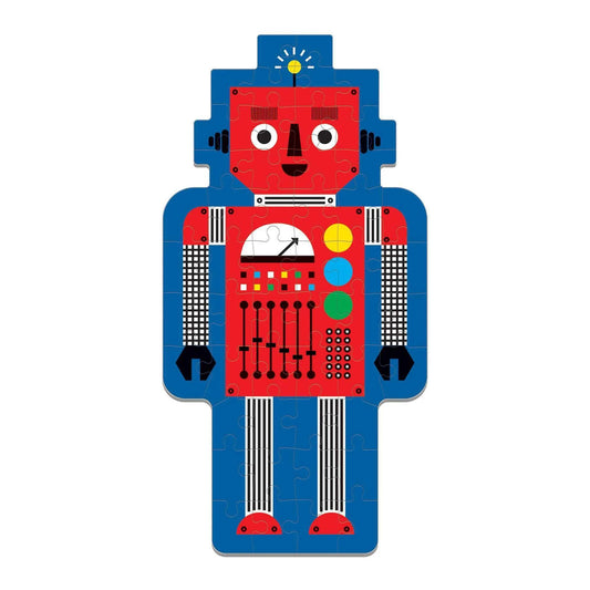 Robot Shaped Puzzle